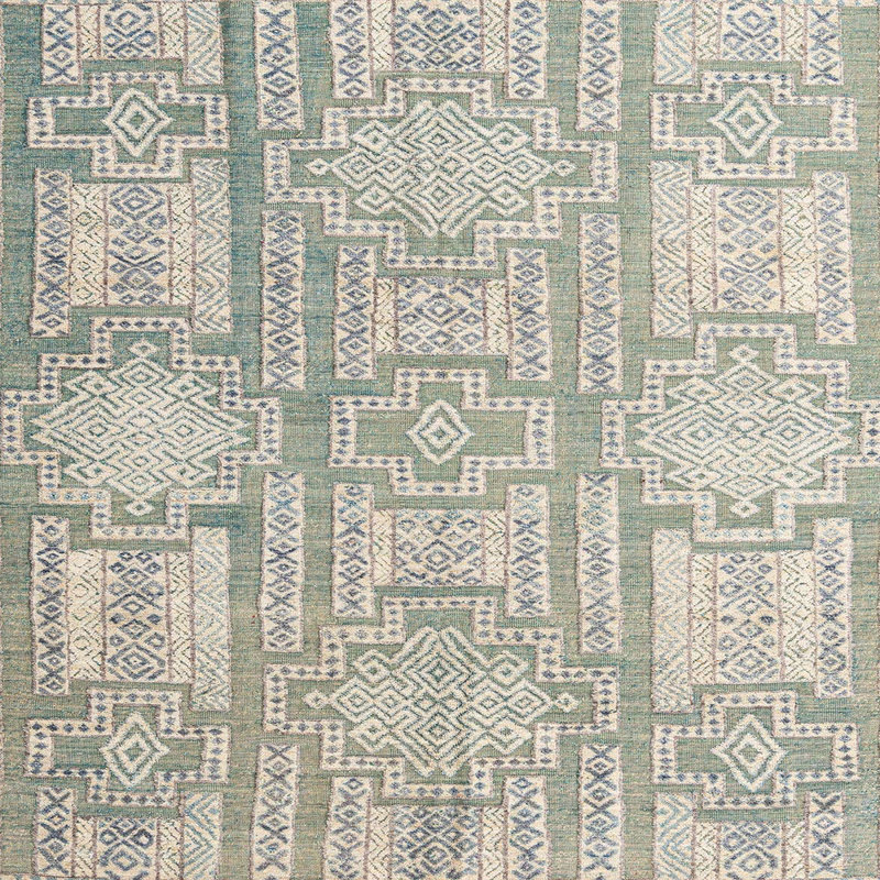 Abstract Indoor Rug, Square 8'