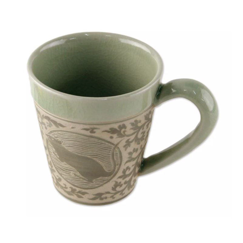 Tasse à café Rat du zodiaque thaïlandais