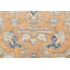 Tapis décoratif en laine noué à la main de conception unique noué à la main New Age Khotan pêche/bleu 7 pi 1 po x 10 pi 6 po