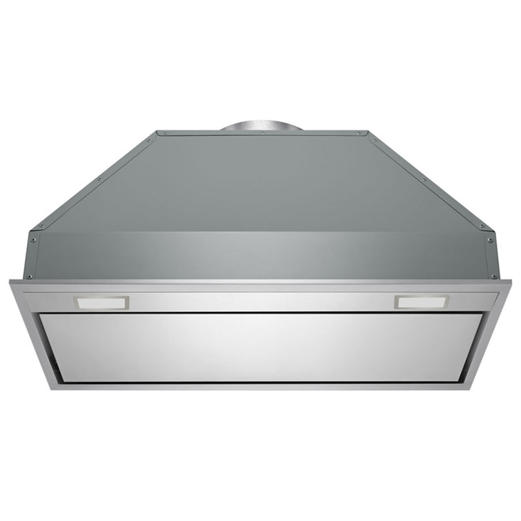 VICTORY 36 Inch 700 CFM Range Hood Insert w/ Hidden Push Button Controls, Perimeter Suction and Bright LED Lights