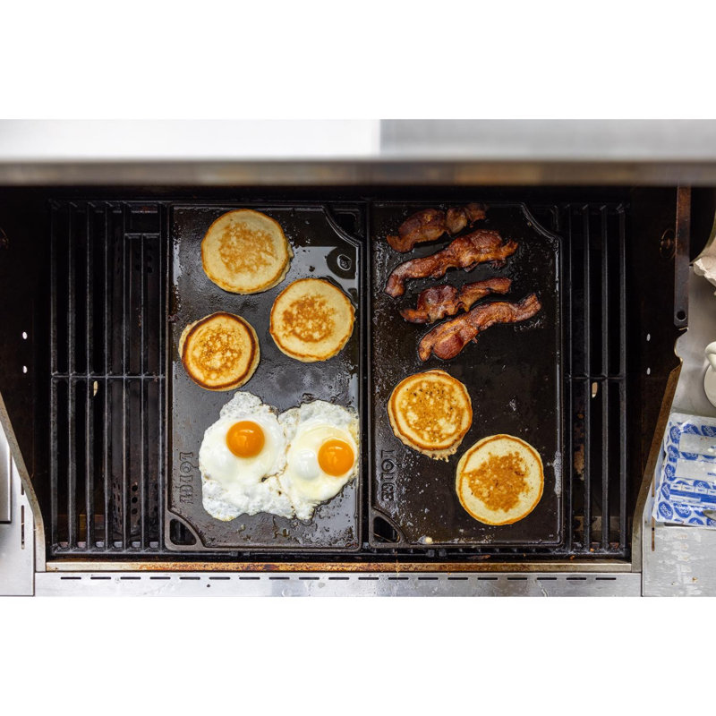 Lodge Cast Iron Griddle Black