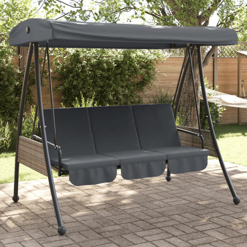Banc de patio Arlmont & Co., Gris