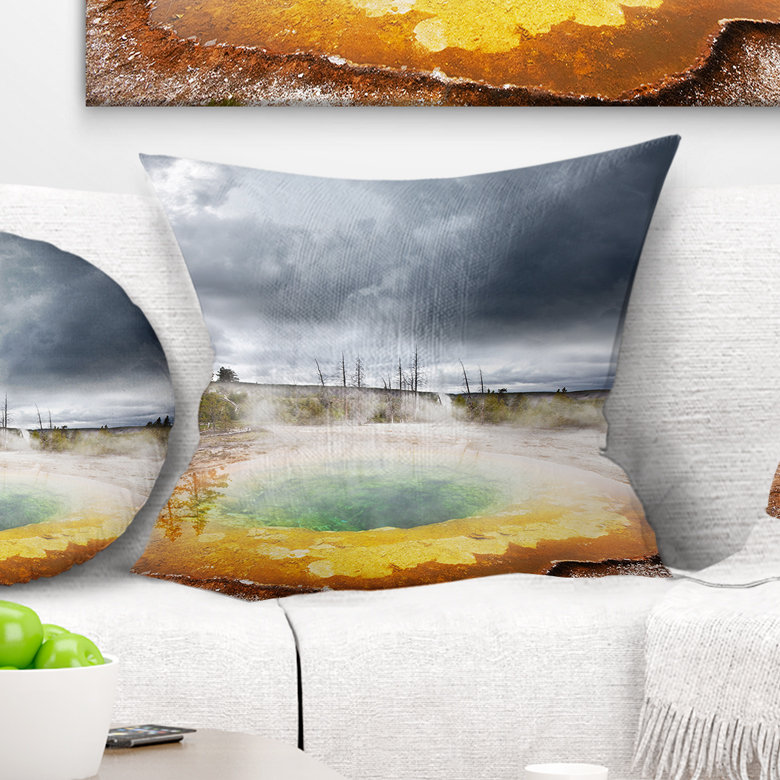 Coussin Schafer Landscape, 16 po x 1 po, Coussin décoratif