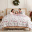 Ensemble d'édredon réversible surdimensionné en duvet Holly Jolly-102536114