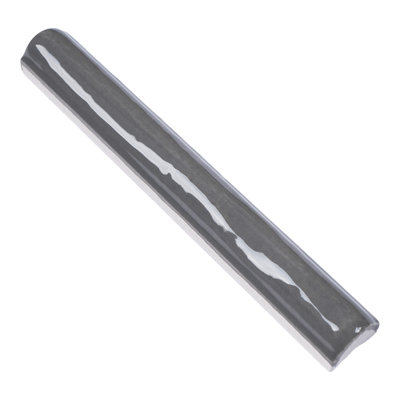New Country 0.79 in. L x 5.9 in. W Ceramic Round Tile Trim