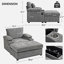 Fauteuil d'appoint avec canapé et repose-pieds-555619966