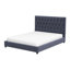 Lit plateforme en velours moderne Mid Century-463335262