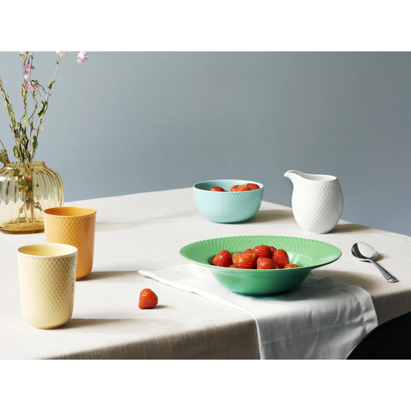 Rhombe Color Bowl, 4.3", Turquoise
