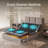 Pulteney Adjustable Beds with Massage, USB Ports, Remote, No Mattress Included-581855451
