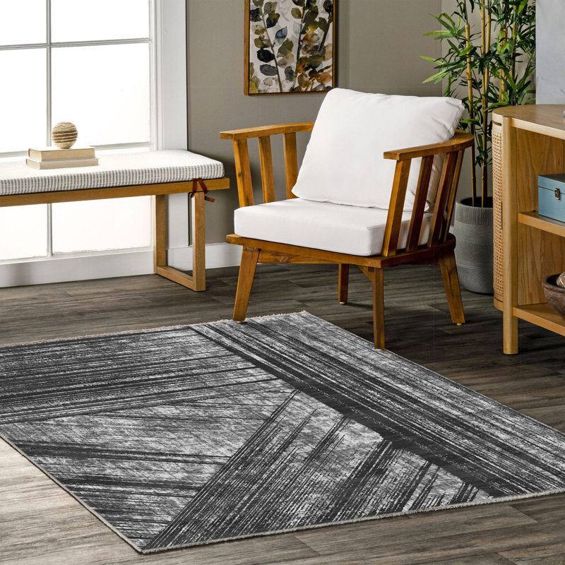 Tapis rectangulaire Degen avec envers antidérapant, Tapis de couloir 2 pi 8 po x 11 pi 6 po