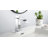 Bathroom Sink Faucet Waterfall Single Lever One Hole Vanity Basin Brass Creative Hollowed Design Tap Waterfall-105706965