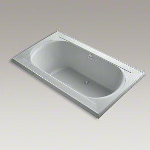 Memoirs 72" x 42" Soaking Bathtub, Ice Grey