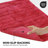  Brentwood Non-Slip Checkered 100% Premium Cotton Bathroom Rug Set-1825655239