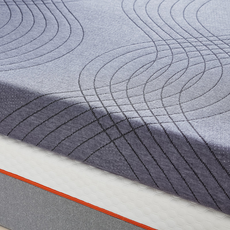 Surmatelas en mousse à mémoire de forme simple TG - Surmatelas en gel rafraîchissant 4 pouces, surmatelas en mousse, 3.9"