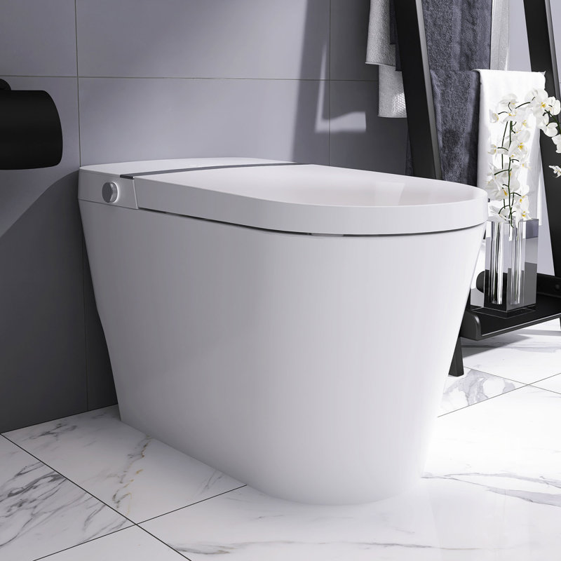 Toilette intelligente en céramique avec siège chauffant