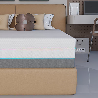 Comfort High-Density Hard Foam Mattress, Firm Support with Breathable & Skin-Friendly Cover