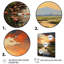 Vietnam River Delta Sunset II sur impression sur toile-1153784447-1153784438