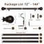 Tringle à rideaux ajustable robuste de 1 po avec embouts sphériques Danikah-1174407924-1170985199