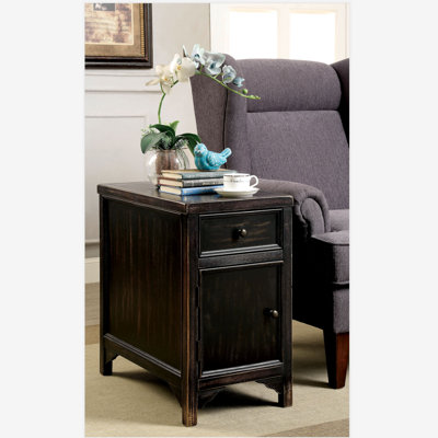 Table de bout avec rangement Maxillaria