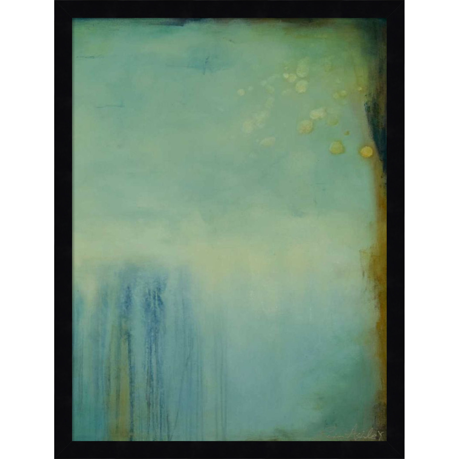 Whispering Souls II Print by Erin Ashley, Black, 21" H x 16" W