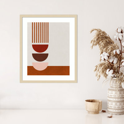 Echo of Love IV by Sarah Leonard Wood Framed Wall Art Print