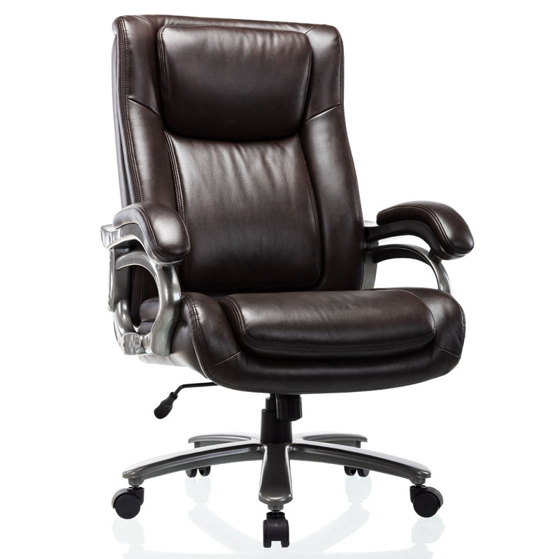 Fauteuil de direction Ambernique, Marron