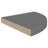 Wall Corner Shelf Floating Corner Shelf Wall Mounted Display Shelf-1741314847-1741314832