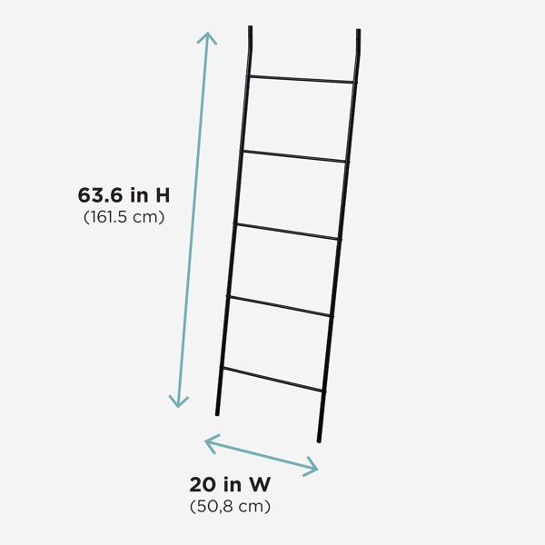 Zenna Home Free Standing Ladder Towel Bar & Reviews | Wayfair