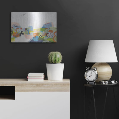 Winston Porter 'Resort Town 3' by Jan Weiss Metal Wall Art