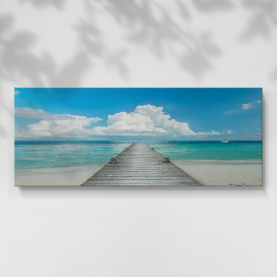 Infinity Pier- Toile tendue avec châssis - Prêt à accrocher