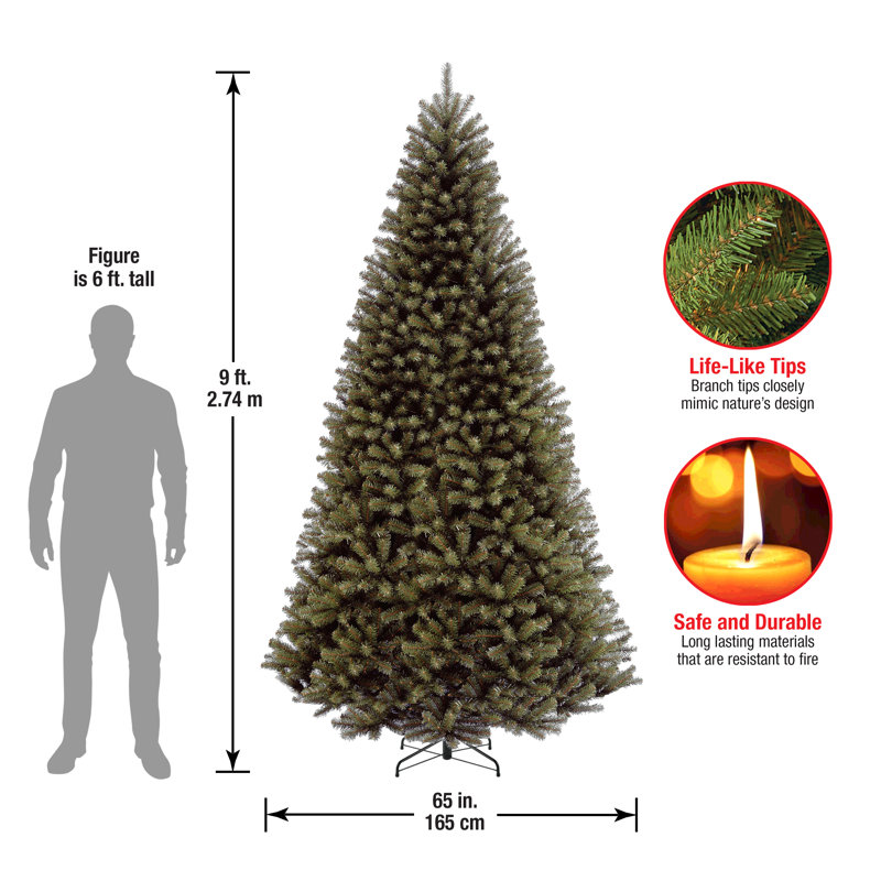 The Holiday Aisle® North Valley Spruce Tree, 9 FT