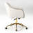 Farrah Tufted Velvet Upholstered Desk Chair-101215813