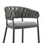 Tabouret de bar avec structure en métal