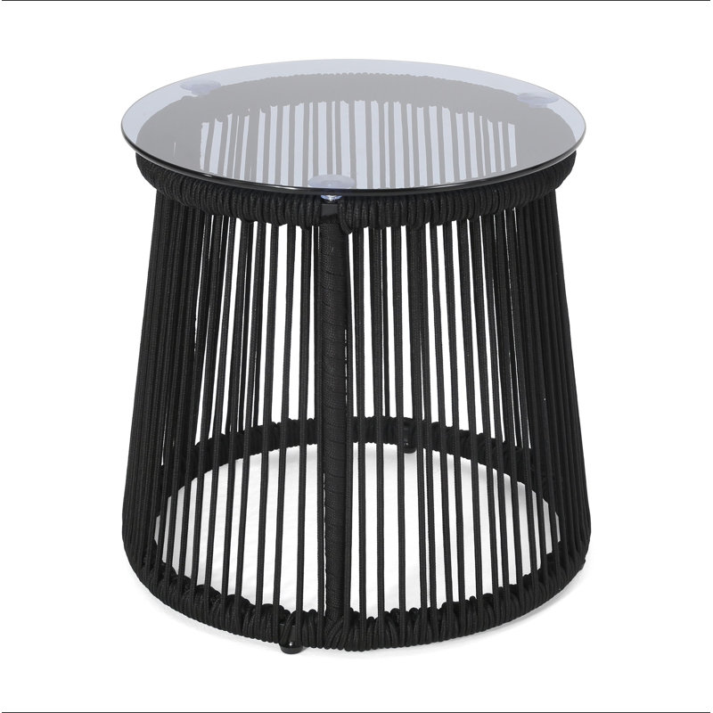 Table d'appoint MOONSTONE, Noir