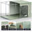 Sorbus Large Storage Box Foldable with Window & Handles 2 Pack-97649936