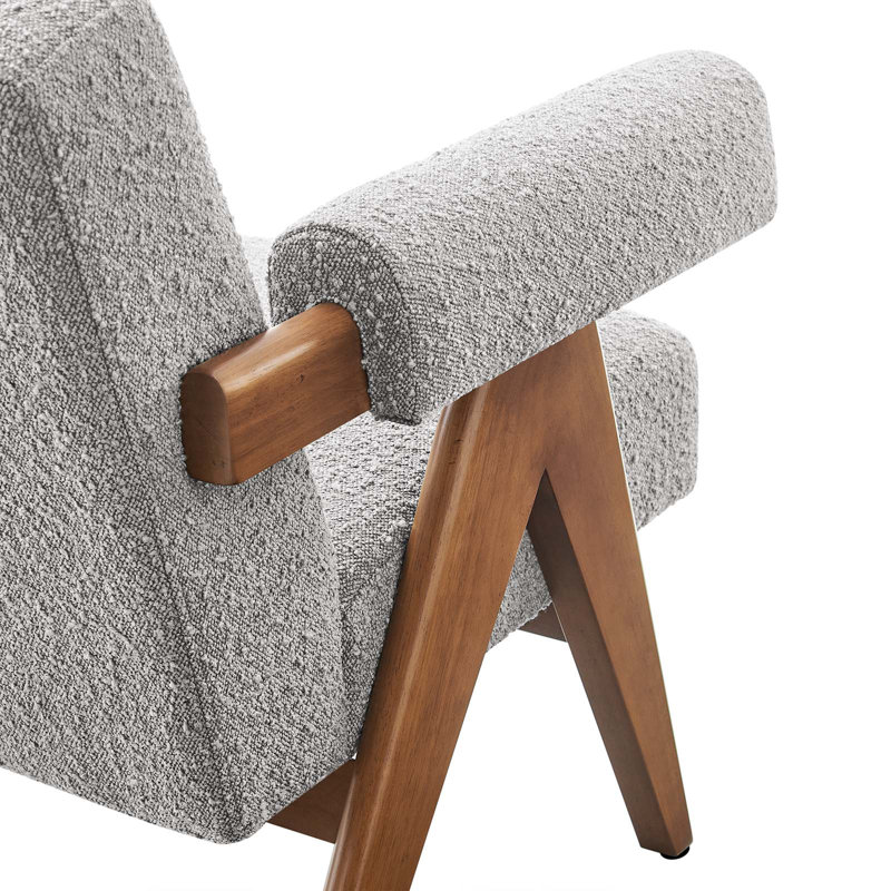 Modway Lyra 27.5'' Wide Armchair, Gray