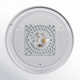 Armande Single Light Linen LED Flush Mount