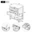 Ensemble de meuble-lavabo simple 24 po Vincenzio