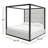 Langley Tufted Canopy Bed-93720028-104066443