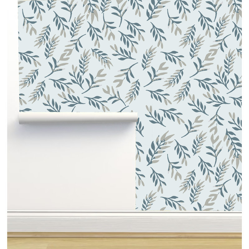 Rouleau de papier peint à peler et coller Ninola Designs L 12 pi x l 2 pi, Léger