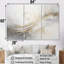 Abstrait note de musique «Silver Grace» - ensemble de salon de musique Wall Art-107758915-107758918