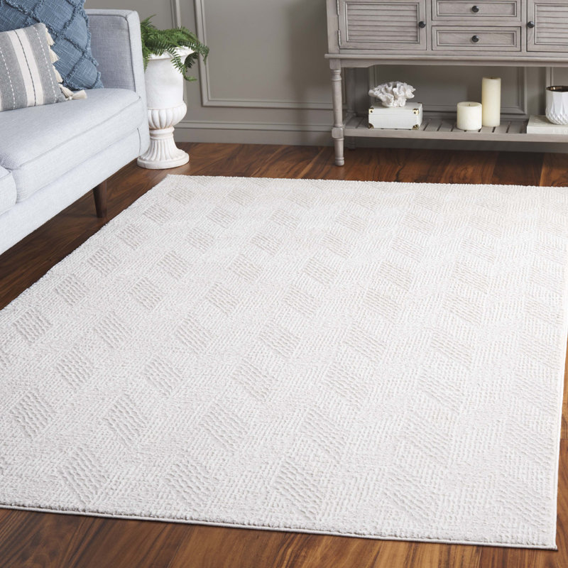 Latorya Performance Geometric Rug, Rectangle 5'3" x 7'7"