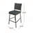 Outdoor PE Rattan Armless Barstools Set of 2-1173515158
