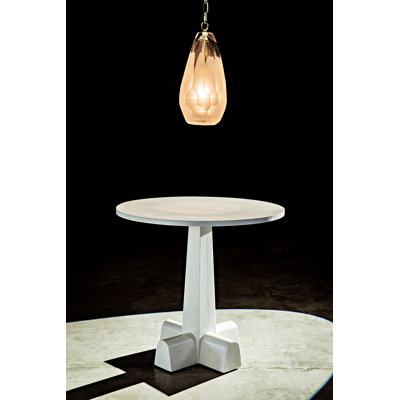 Camellia Solid Wood End Table