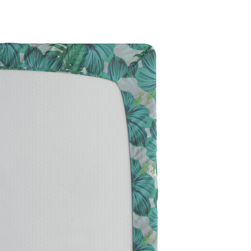 Microfiber Fitted Sheet, Damask, Full/Double Fitted Sheet
