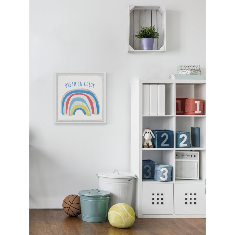 «Gasaway Favorite Colors», reproduction encadrée, H 18 po x l 18 po x 1,5 po