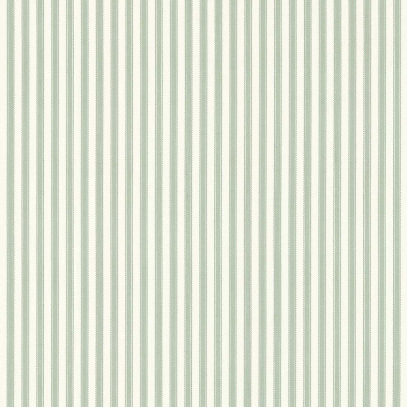 Pinetum Stripe Fabric, Blue Clay