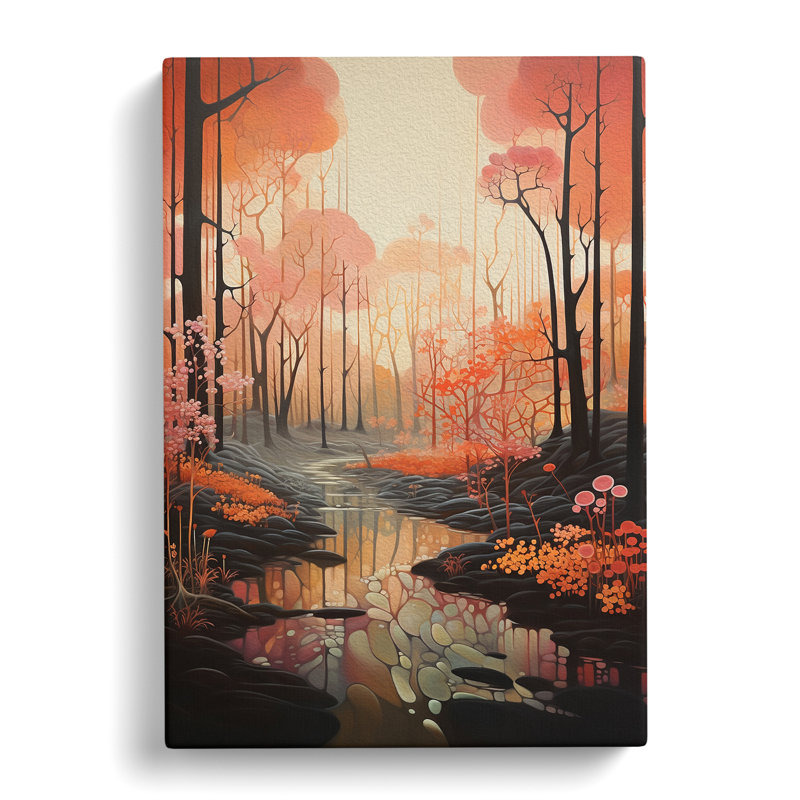 Forest Contemporary - Print, 50cm H x 35cm W x 3cm D