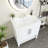 Jonnathon 30'' Single Bathroom Vanity with Ceramic Top-509868049