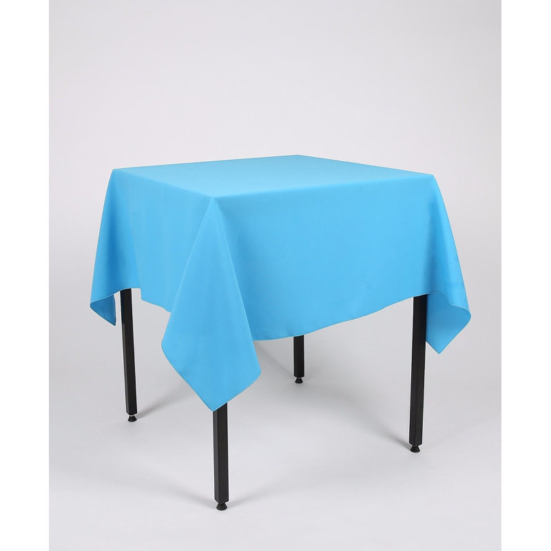 Blondine Tablecloth, 91cm W x 91cm L, Turquoise